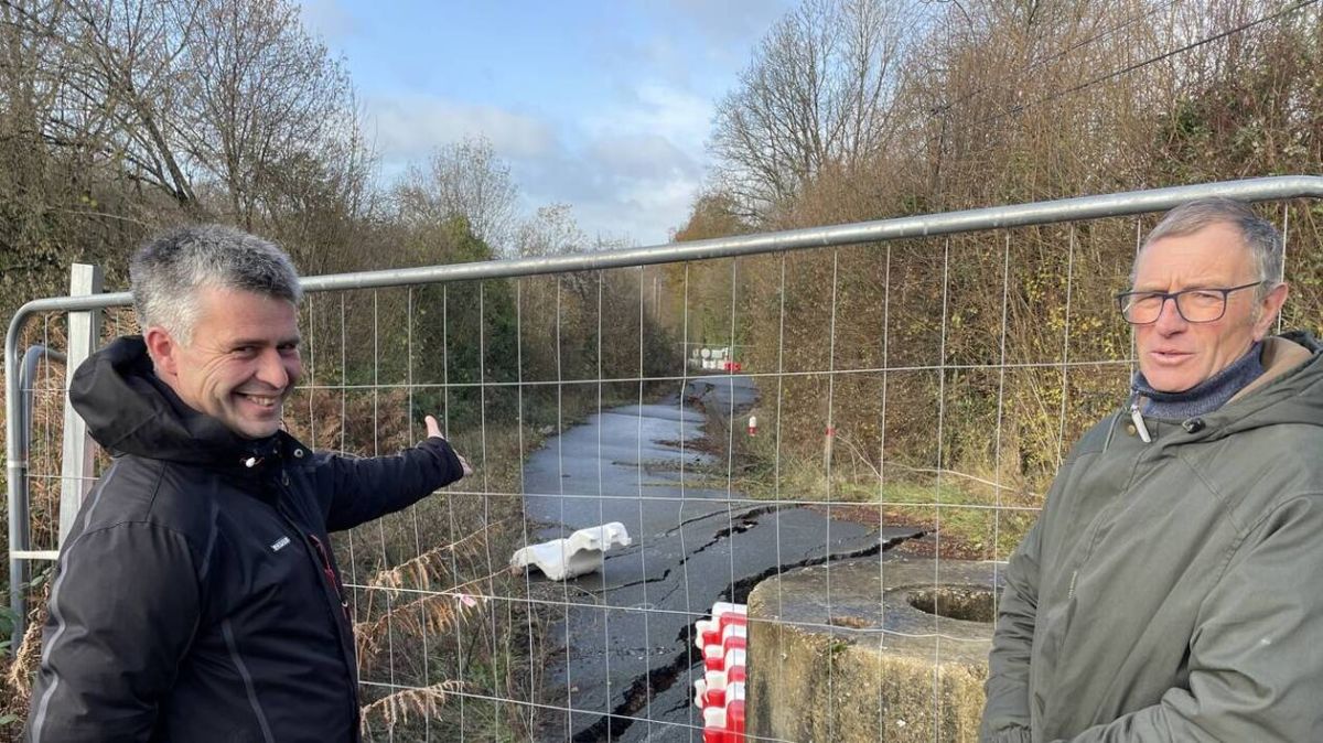 Saint-Martin-de-la-Lieue : le chemin des Sables, entre affaissements et mécontentement
