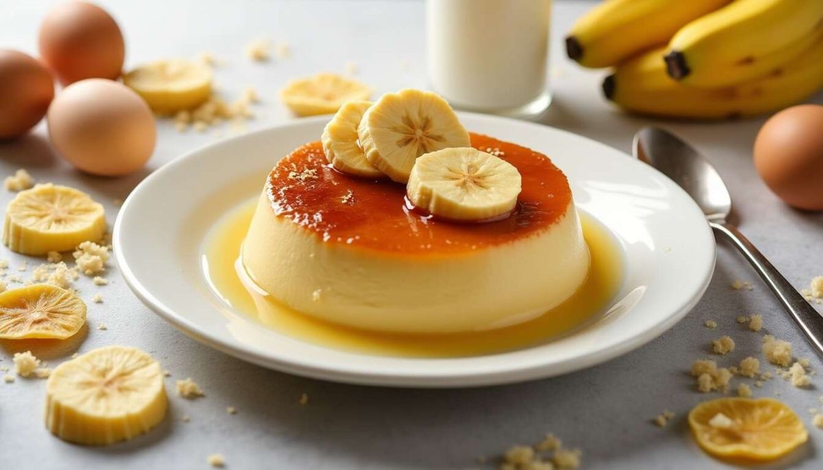 Le flan à la banane : une explosion de saveurs