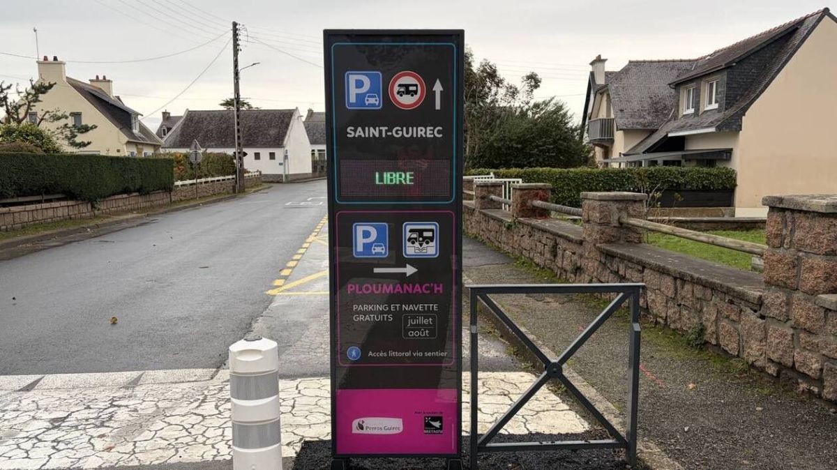 Un nouvel outil à Ploumanac’h pour fluidifier la circulation