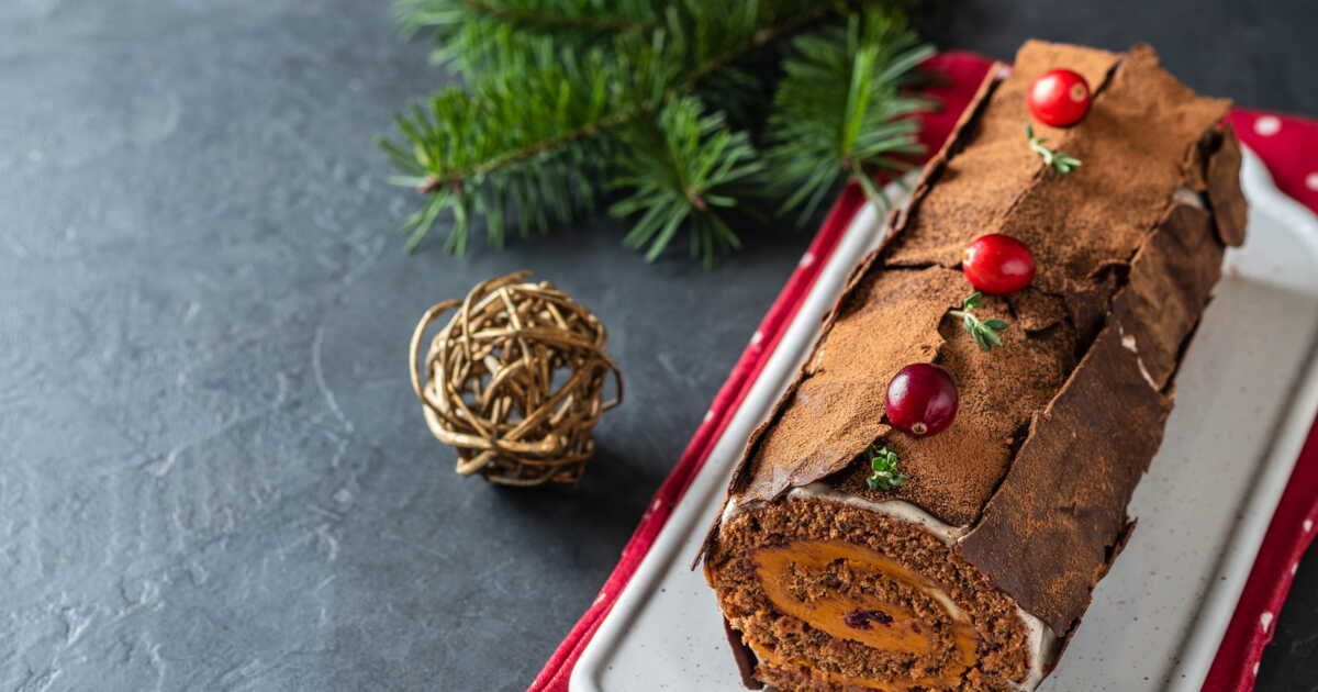La bûche roulée au chocolat d'Éric Kayser