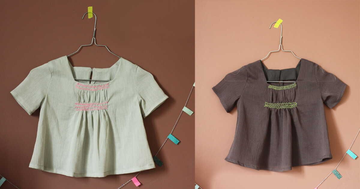 Réalisez des smocks sur vos vêtements