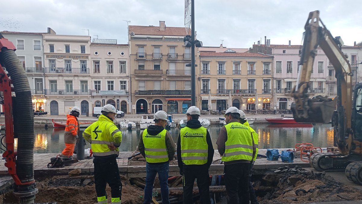Alerte à Sète : des canalisations d'eau potable se rompent en plein cœur de la ville