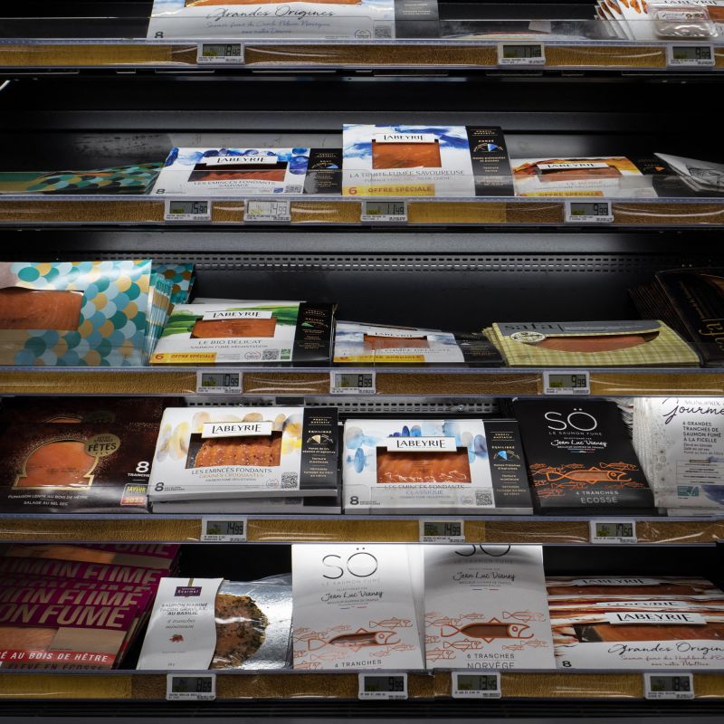 Des saumons fumés contaminés à listeria rappelés : attention aux tables de fête