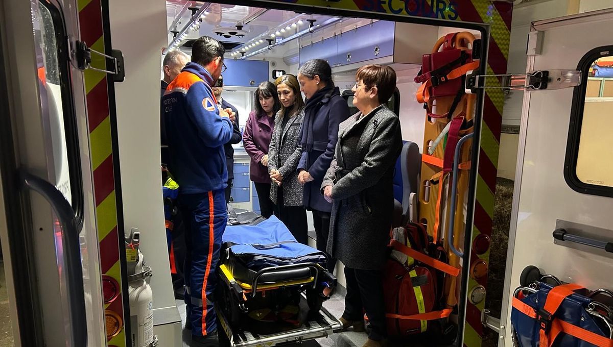 La préfète de la Mayenne rend hommage aux agents publics lors de sa tournée du 31 décembre