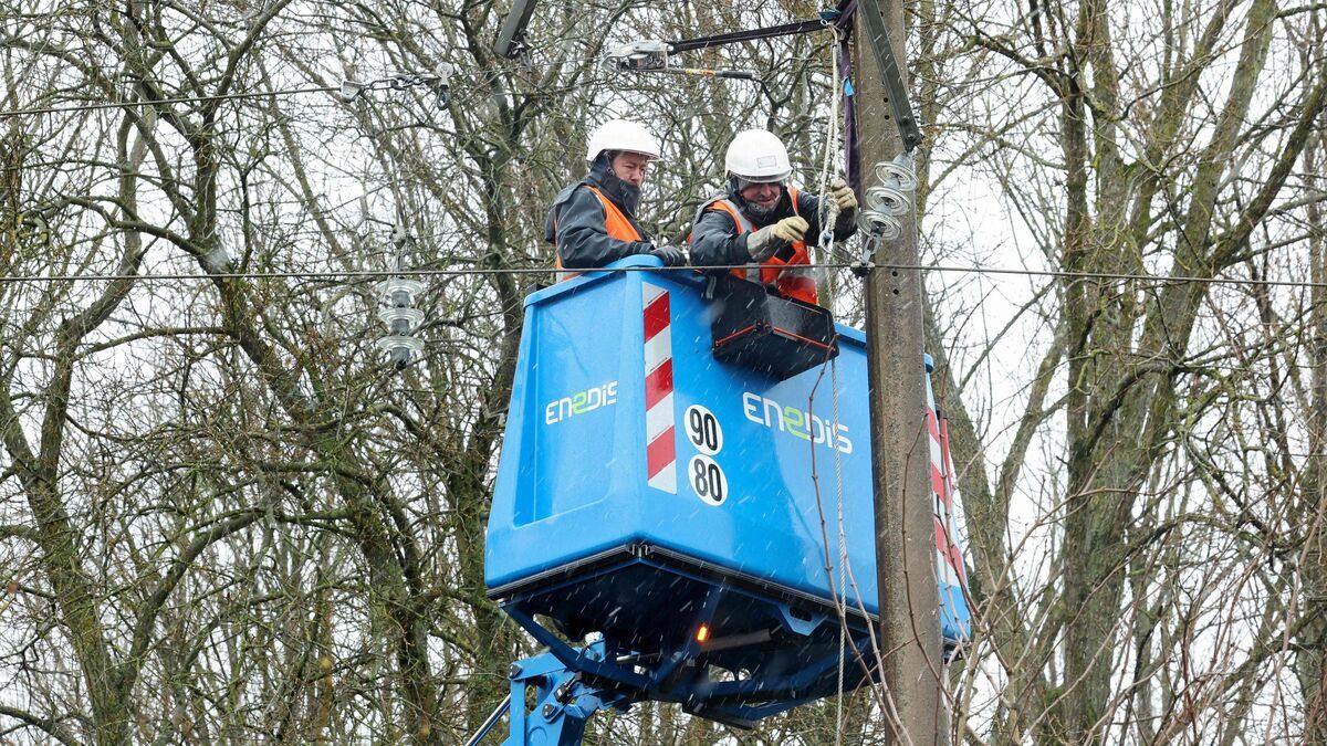 Les conséquences de la tempête Goretti : des milliers de foyers toujours plongés dans le noir
