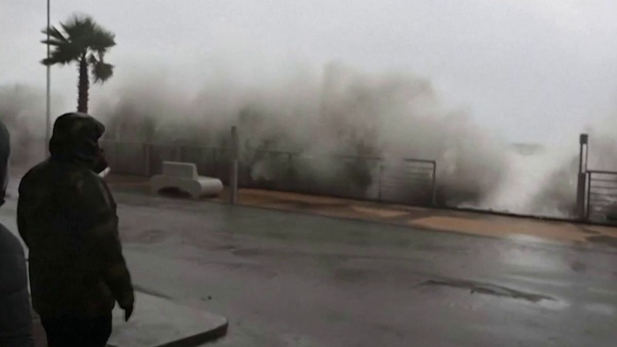 Tempête Harry : la méditerranée à l'épreuve de la force des éléments