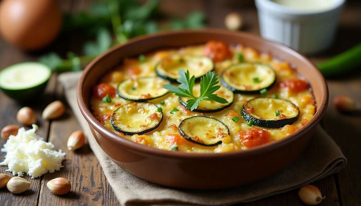 Un gratin de courgettes aux noisettes pour régaler vos soirées