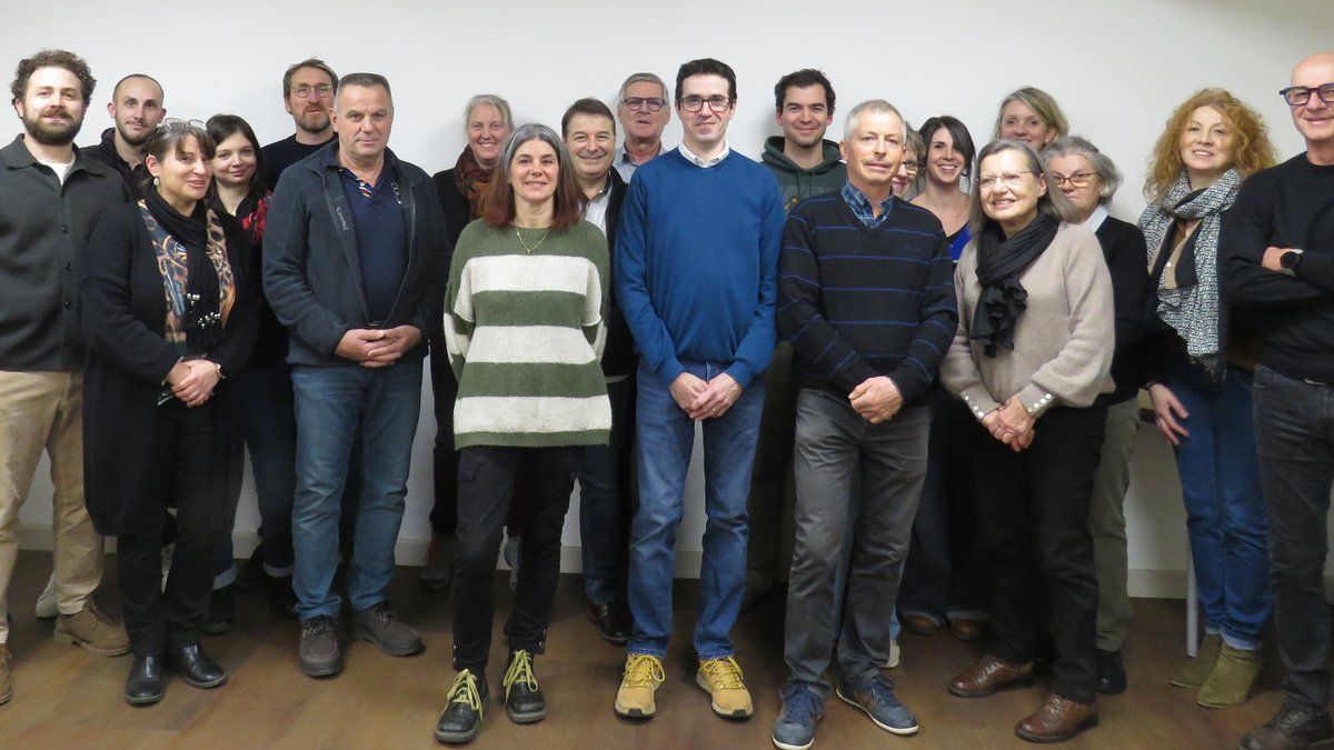 Olivier Bru et sa liste lancent leur campagne pour Salles-la-Source