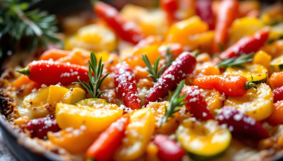 Une cassolette de légumes festive