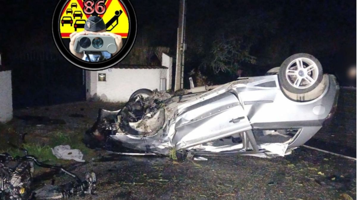 Un mystère à Ouzilly : le conducteur d'un accident spectaculaire reste introuvable