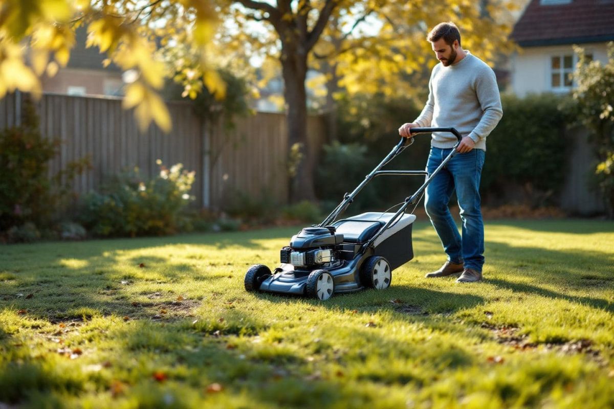 Revitalisez votre jardin avec la tondeuse 4 en 1 à prix réduit chez Cdiscount