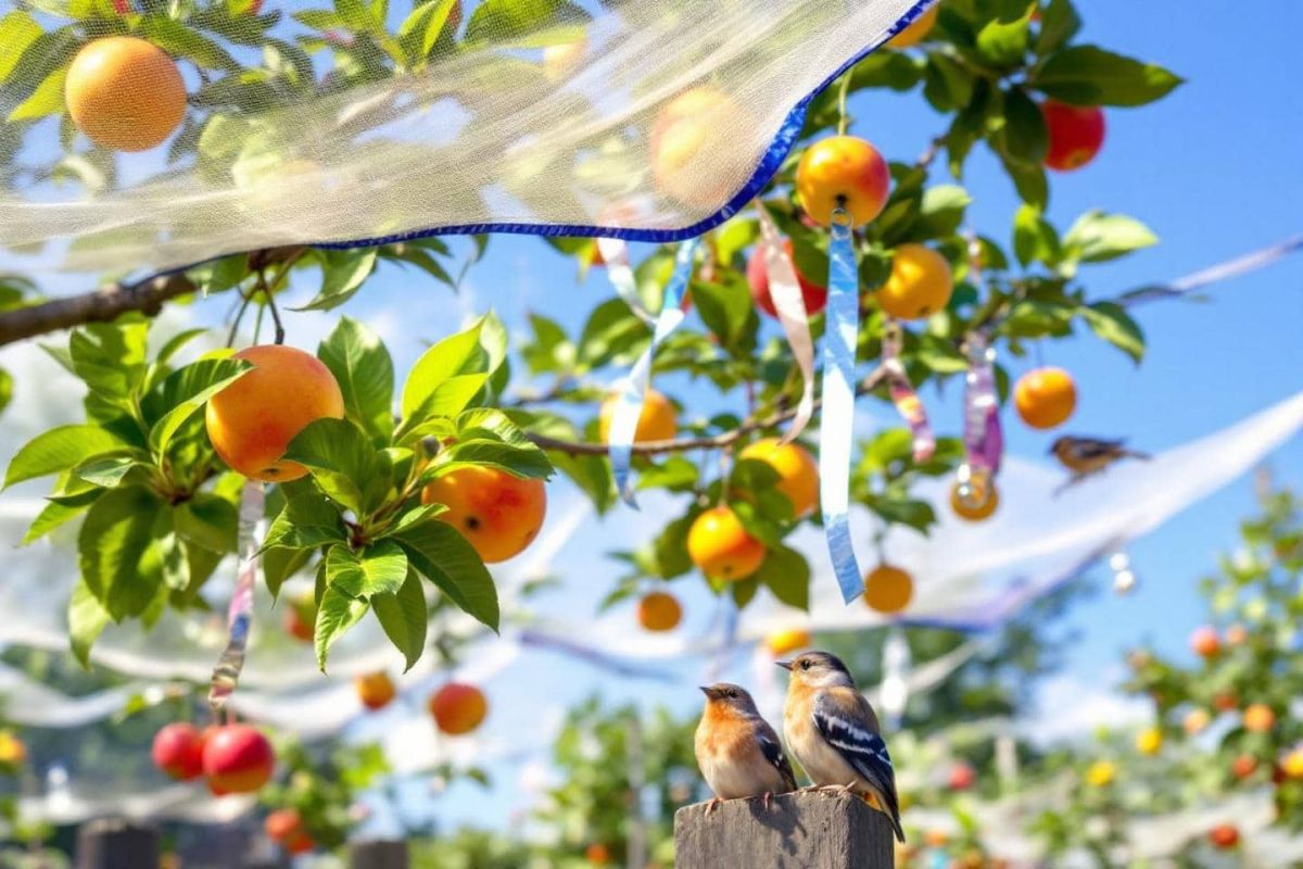 Comment protéger vos fruits des oiseaux et maximiser vos récoltes cet été