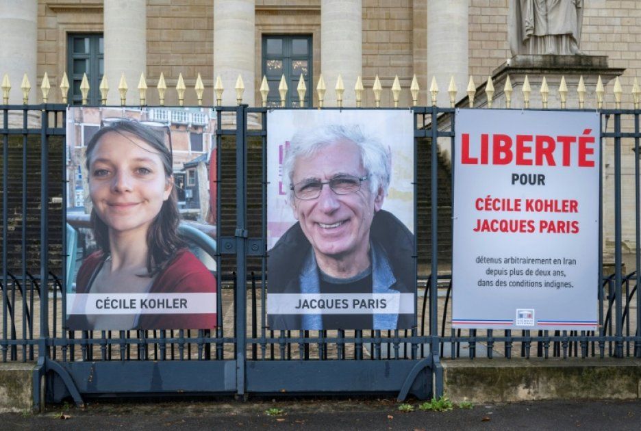 Cécile Kohler et Jacques Paris de retour en France après leur libération en Iran