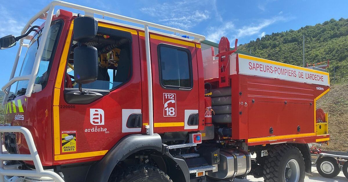 Un incendie ravage dix hectares en Ardèche : cinquante pompiers sur le terrain