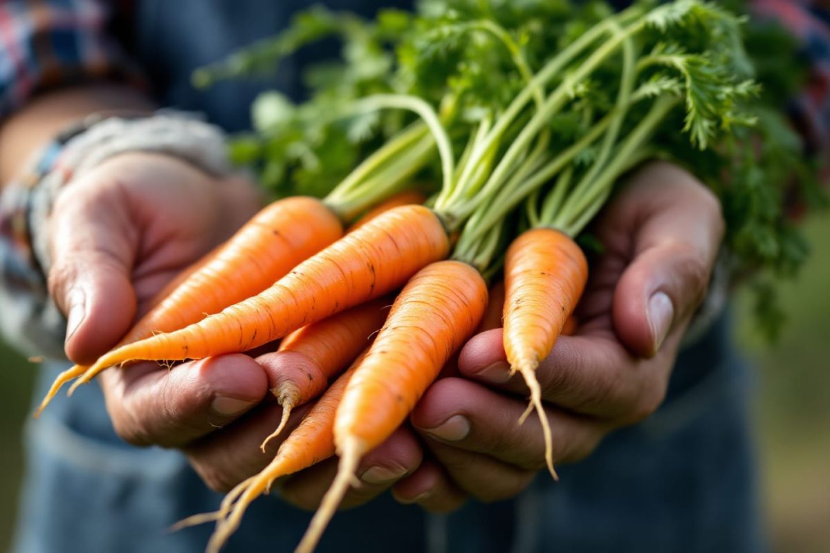Détecter le champignon qui menace vos carottes : les signes à ne pas rater