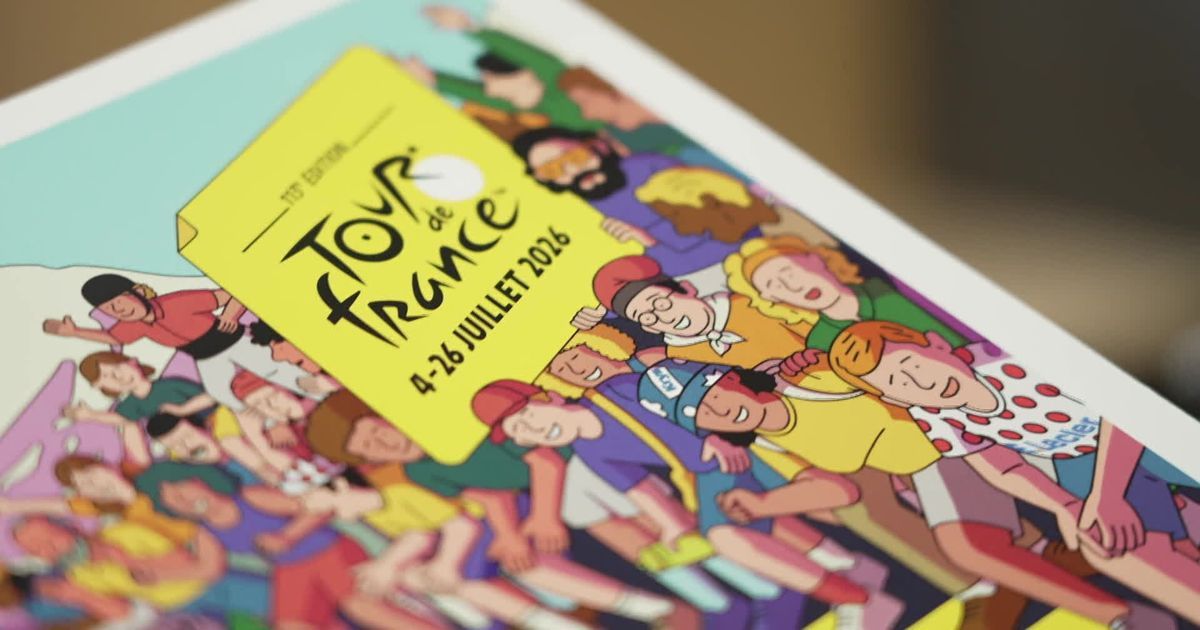 À Brest, deux frères transforment leur passion en affiches pour le Tour de France