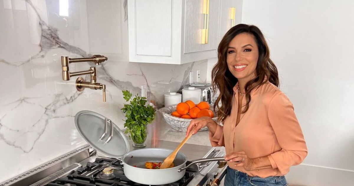 Eva Longoria partage son ingrédient secret pour des farfalles irrésistibles