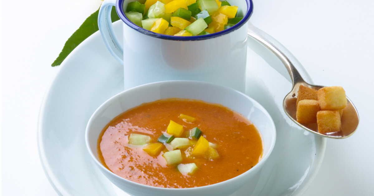 Le gaspacho glacé au thon : une recette estivale incontournable