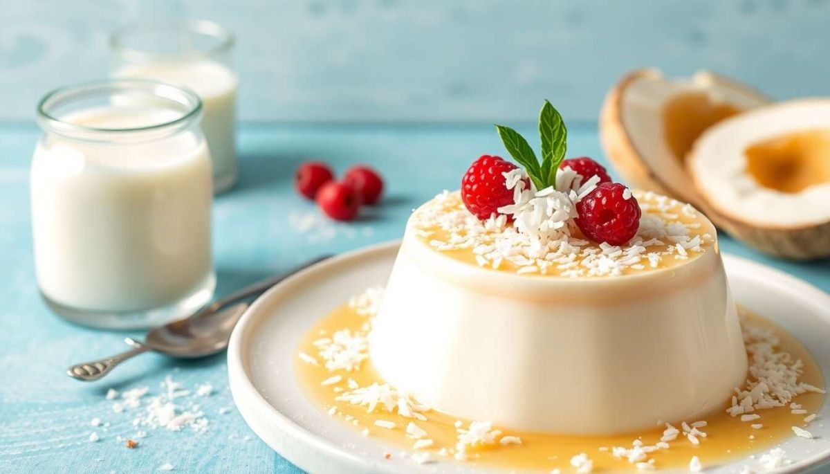 Découvrez le flan coco sans sucre : un dessert healthy à savourer