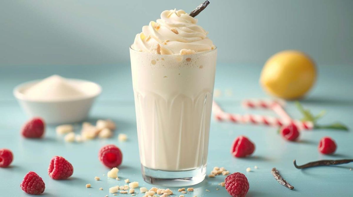 Découvrez la recette facile du milk-shake à la vanille, un délice crémeux