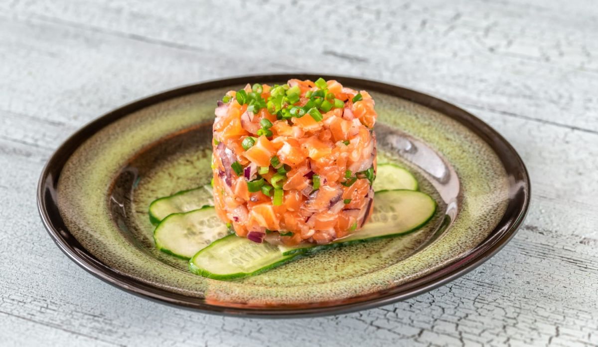 Découvrez le tartare de saumon signé Cyril Lignac