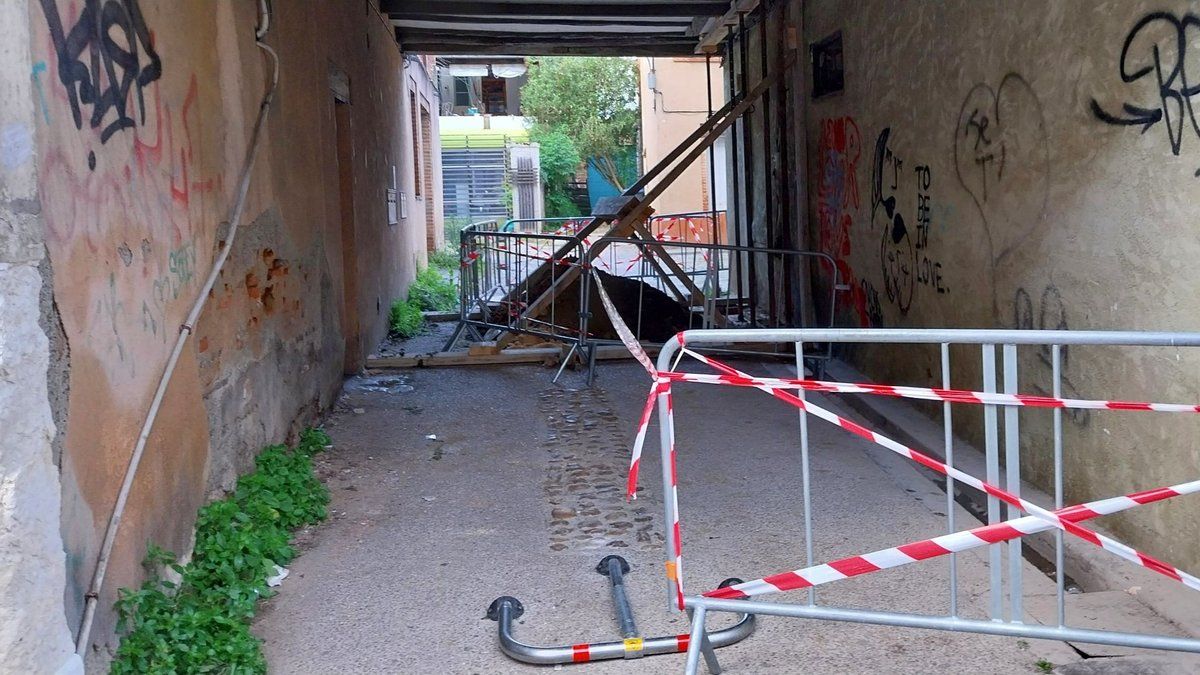 Un mur s'effondre à Montauban : évacuation d'urgence de cinq habitants