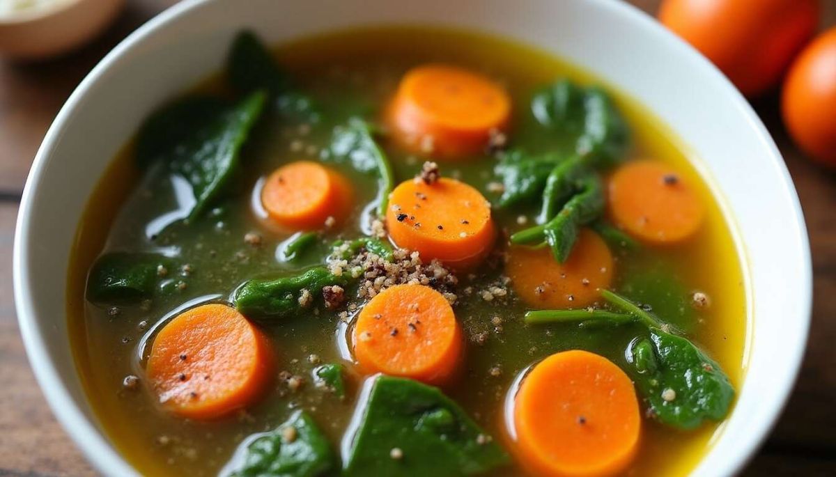 découvrez la soupe minceur aux blettes et carottes