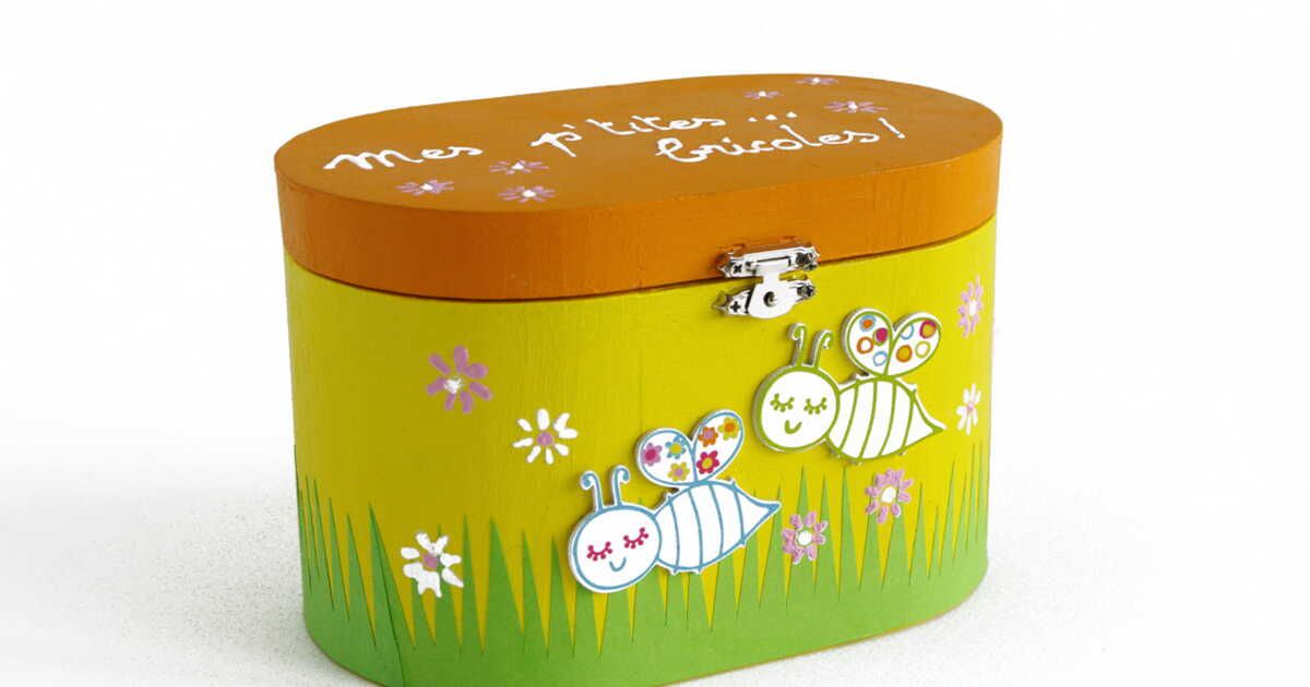 Un coffret à trésors pour vos petites bricoles