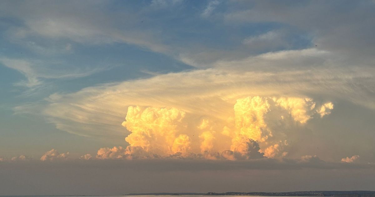 Des orages spectaculaires et des grêlons dévastateurs touchent l'Ille-et-Vilaine