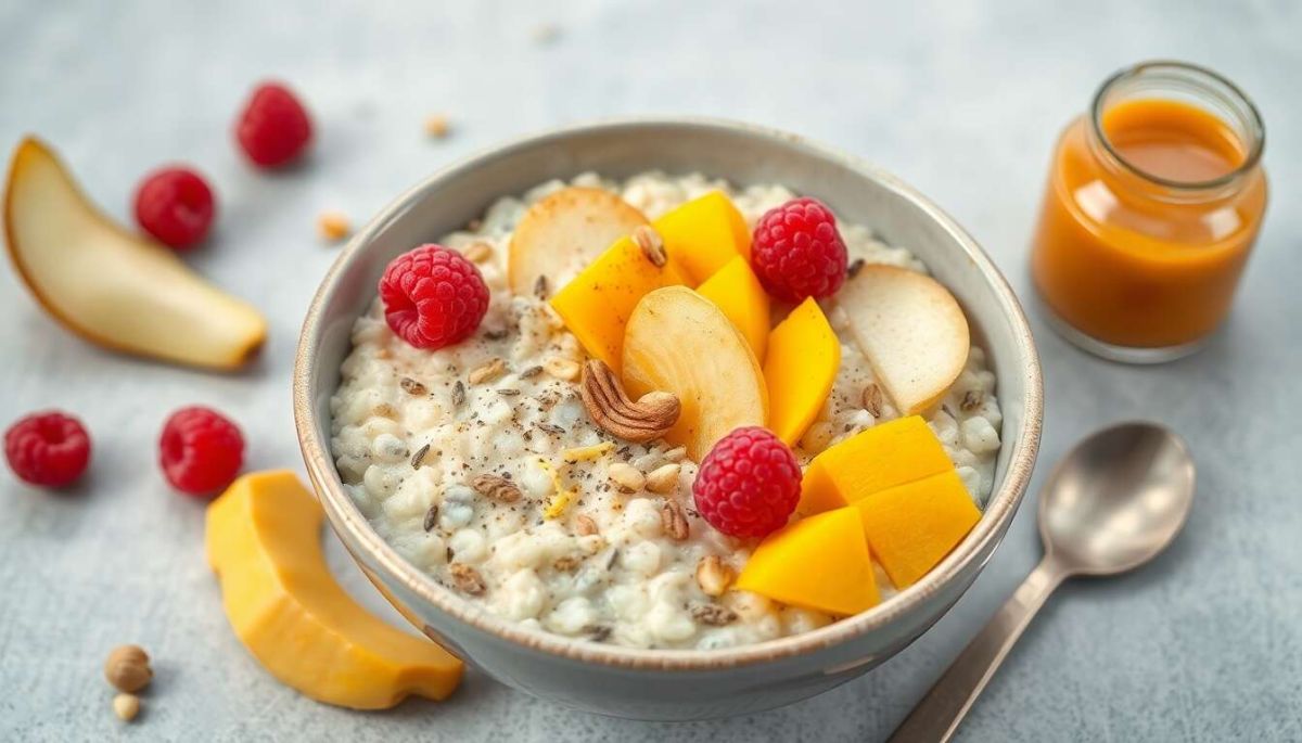 Des flocons d'avoine gourmands pour un petit-déjeuner léger