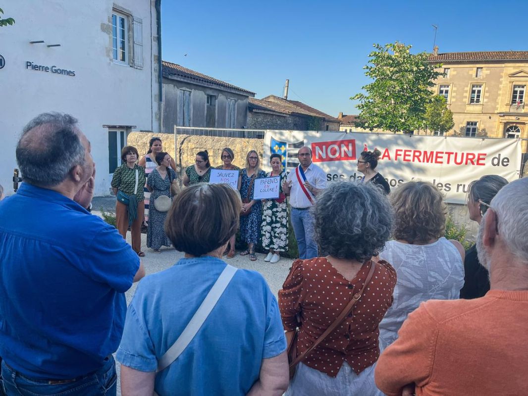 Ruralité en danger : la fermeture d'une classe à Sauveterre-de-Guyenne suscite indignation