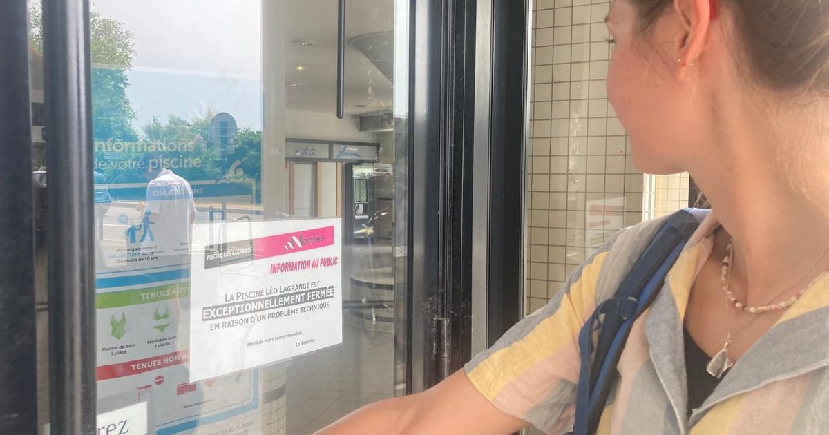 Nantes en pleine chaleur : fermeture des piscines à cause d'une grève