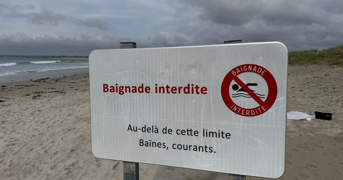 Cinq zones de baignade interdites cet été en Bretagne
