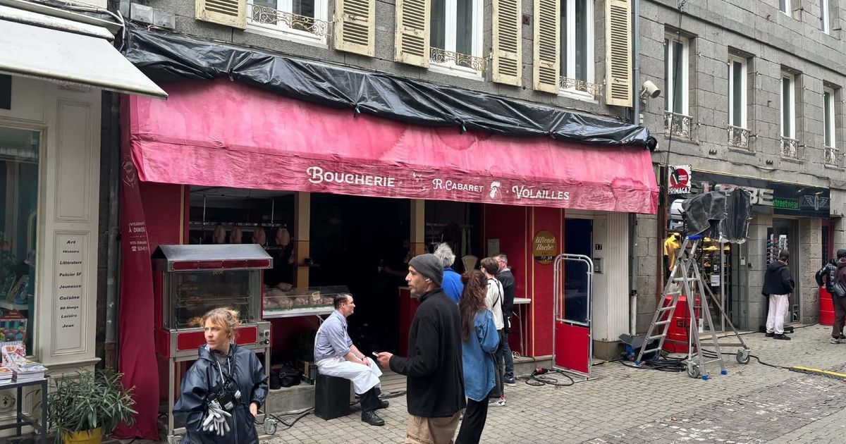 À Saint-Brieuc, la rue Saint-Gouéno devient un décor de cinéma éphémère