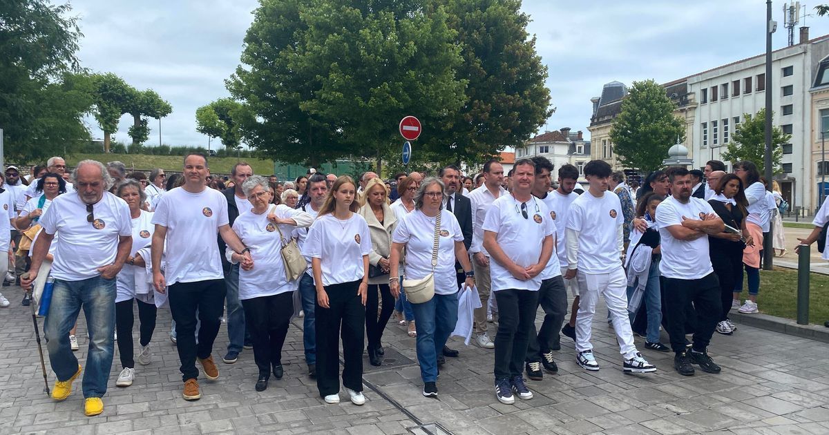 Émotion et solidarité à la marche blanche pour Benoît : un appel à la justice