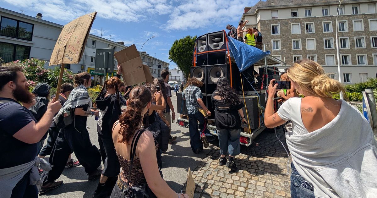 Lorient s'embrase pour la liberté des free-parties