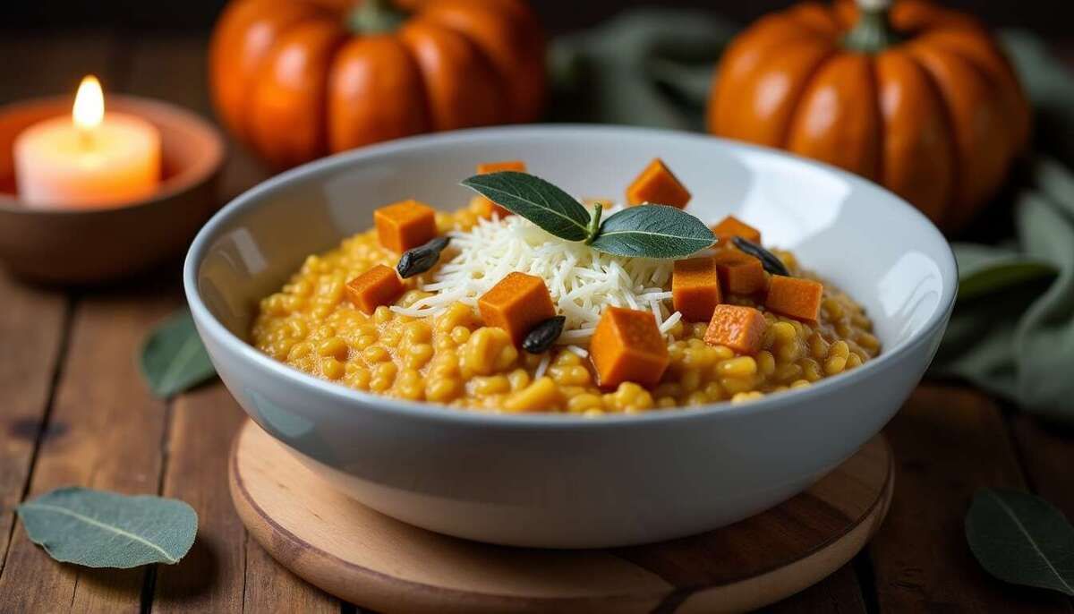 Savourez l'automne avec un risotto à la courge irrésistible