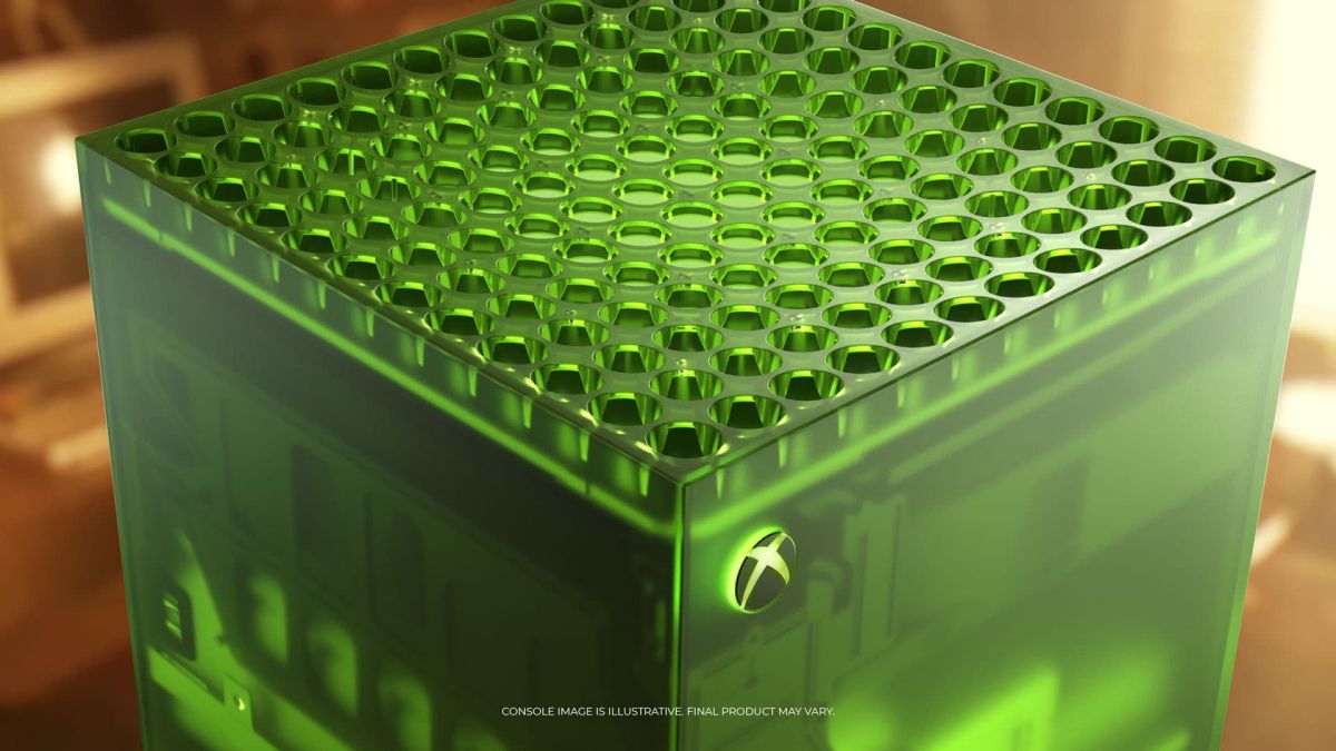 Pour ses 25 ans, Microsoft sort une Xbox Series X collector en vert translucide