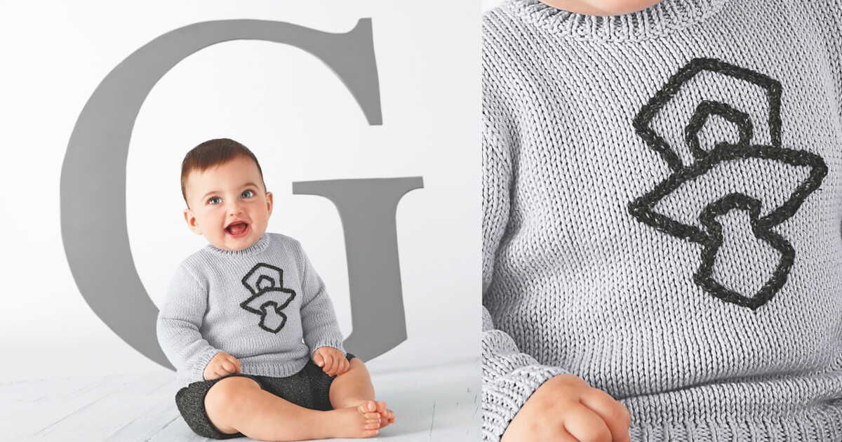 Tricot : créez le pull parfait pour bébé en point jersey
