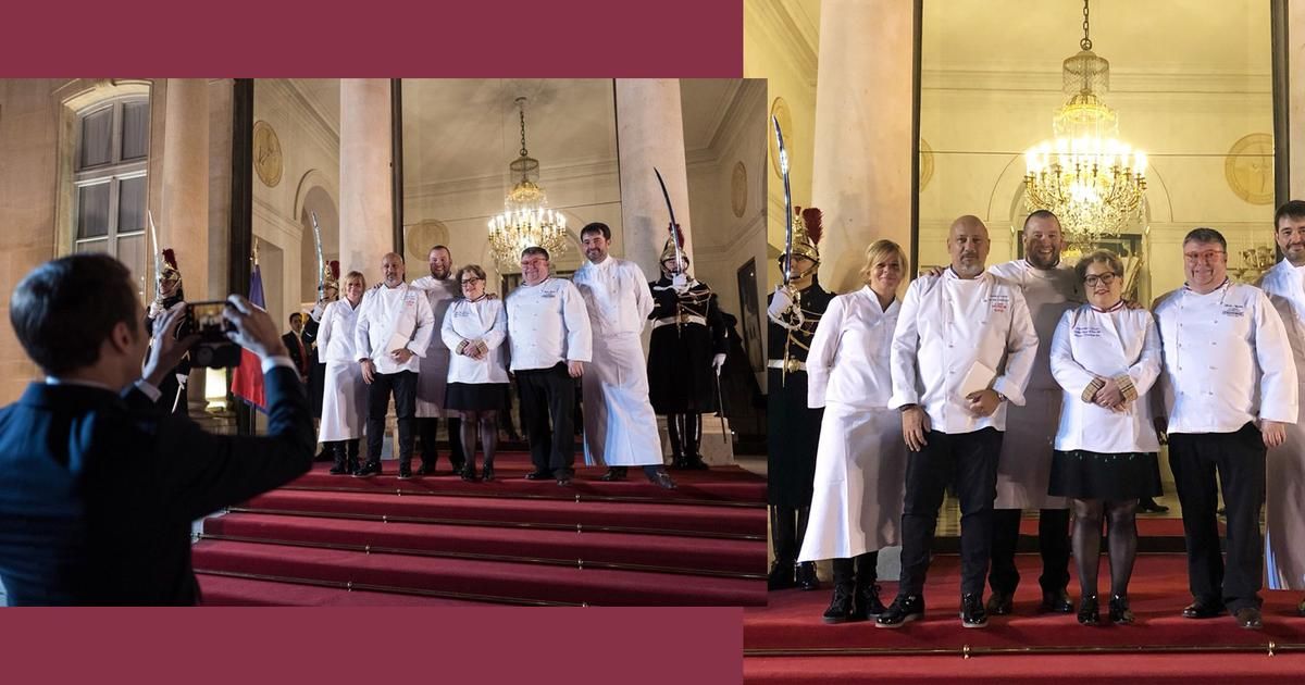 Emmanuel Macron : un président photographe sur le perron de l'Élysée