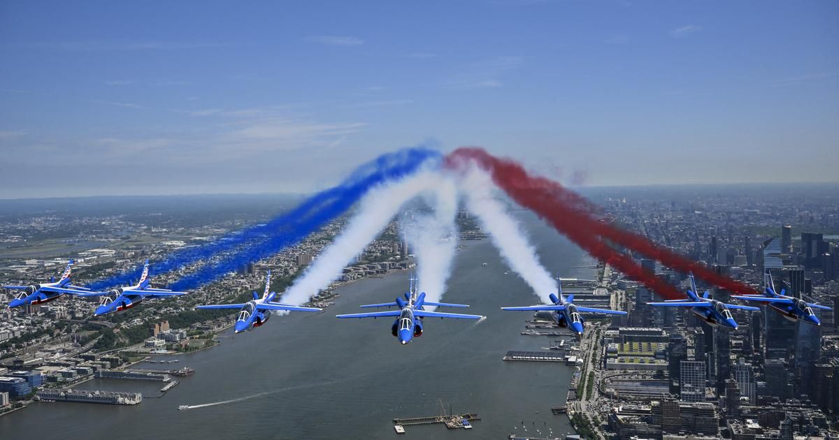 Un survol mémorable : la Patrouille de France célèbre l'indépendance américaine à New York