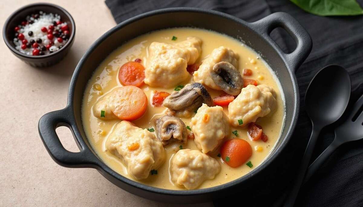 sublimez vos repas avec une blanquette de poulet délicieuse et facile à préparer