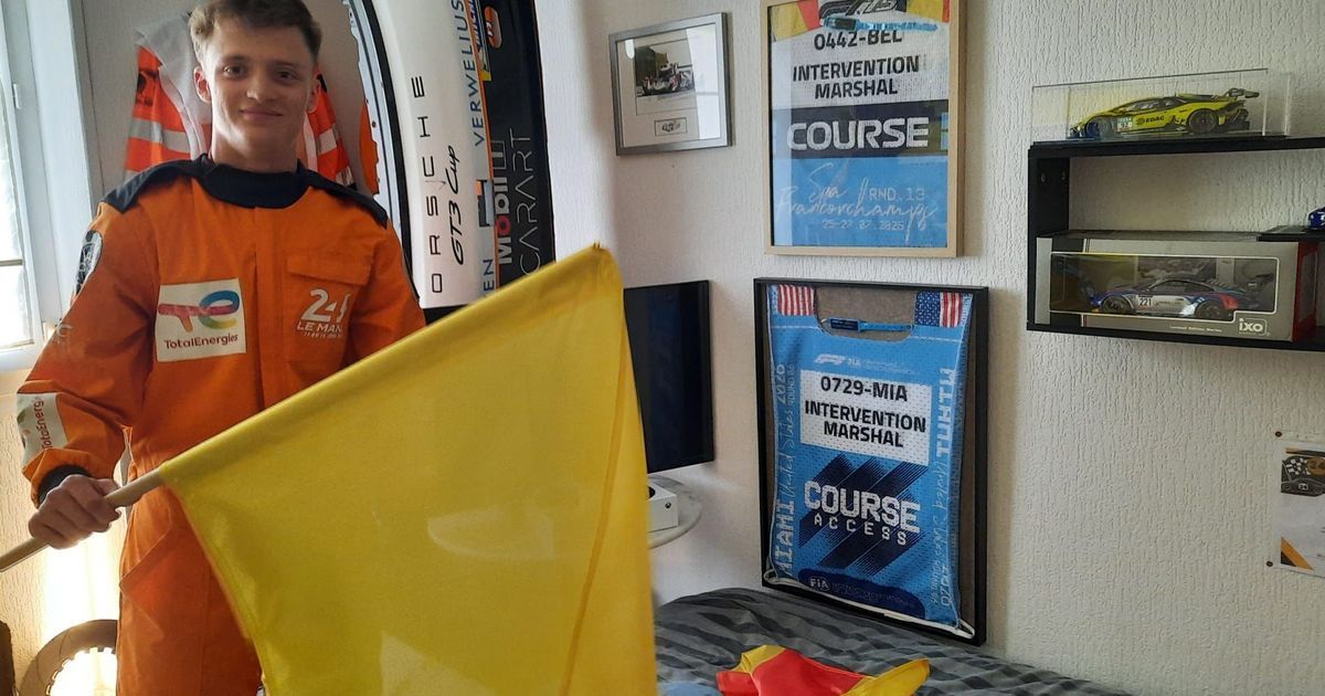 César, le jeune dijonnais au cœur des 24 heures du Mans