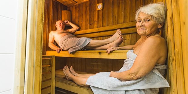 Les bienfaits du sauna et du hammam : attention aux seniors