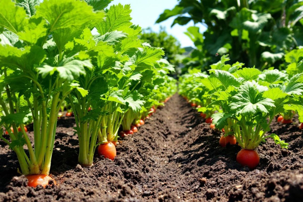 Transformez votre jardin en un oasis gustatif avec carottes et radis