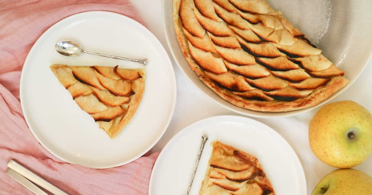 Découvrez la tarte fine aux pommes de Cyril Lignac et son astuce anti-gaspillage