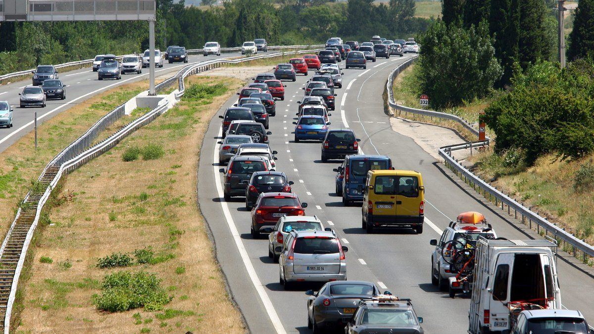 Incendie sur l'A61 : circulation perturbée entre Toulouse et Narbonne