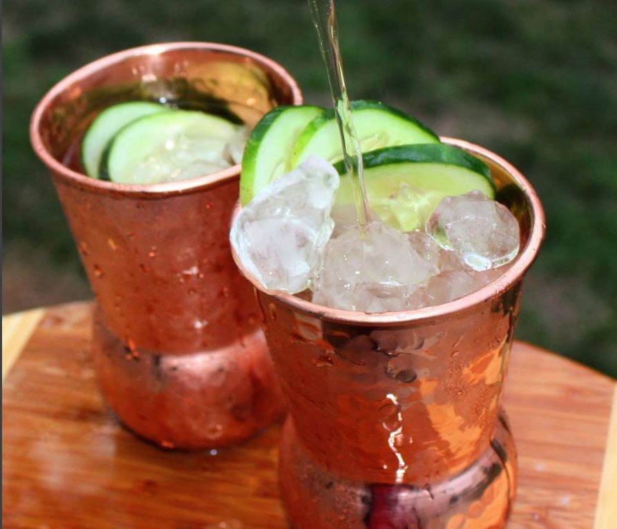 Cocktails en cuivre : attention aux dangers cachés
