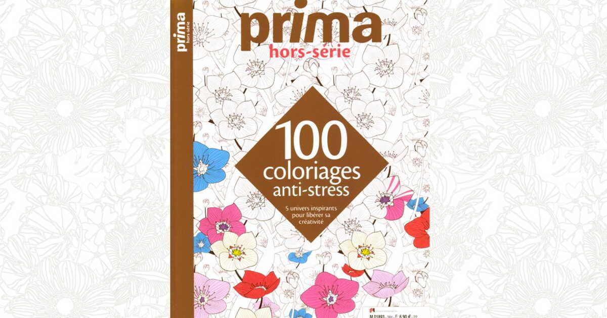 Plongez dans l'univers apaisant de 100 coloriages anti-stress