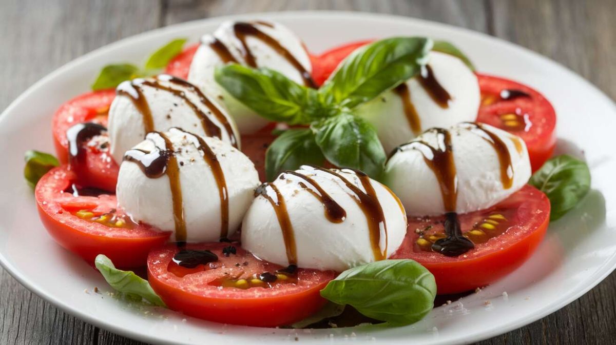 Découvrez la fraîcheur de la salade caprese